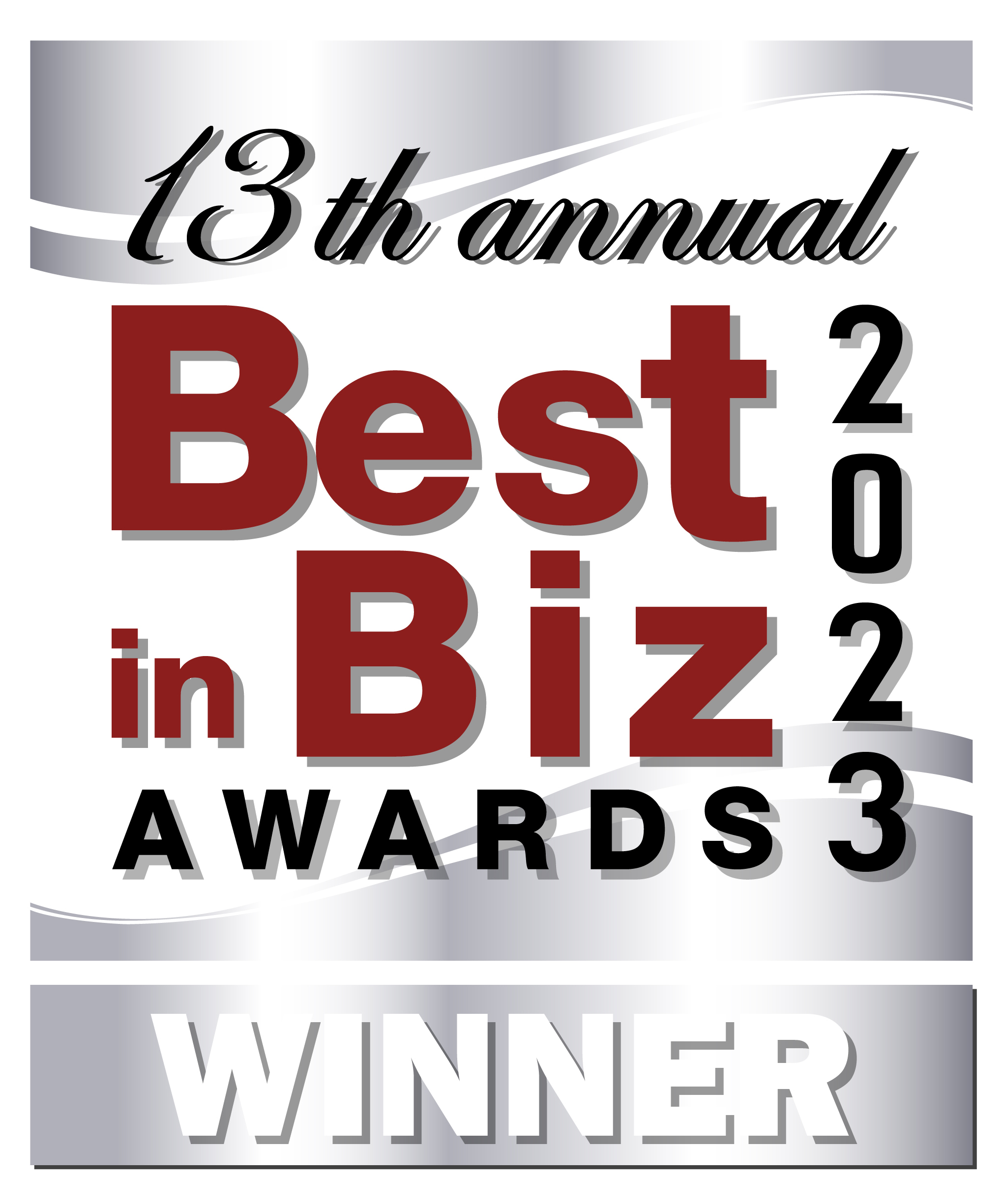 13th annual Best in Biz 2023 Awards Winner