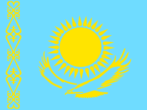 Flag of Kazakhstan