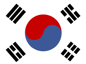 Flag of Korea, Republic of