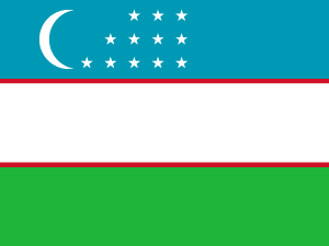 Flag of Uzbekistan